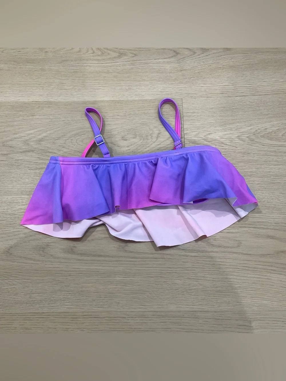 Kanu Surf Girls Pink Purple Ombre Two-Piece Swim Set